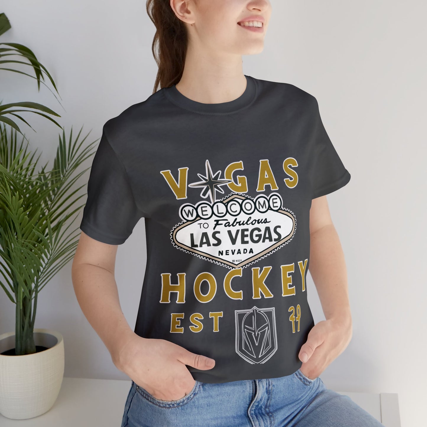 Vegas Hockey Shirt, Vegas Hockey Sweatshirt, Knights Fan Gear, Vegas Knights Gift, Golden Knights Hoodie