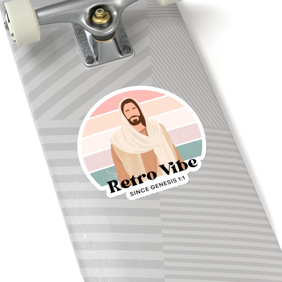 Jesus Retro Vibe Sticker