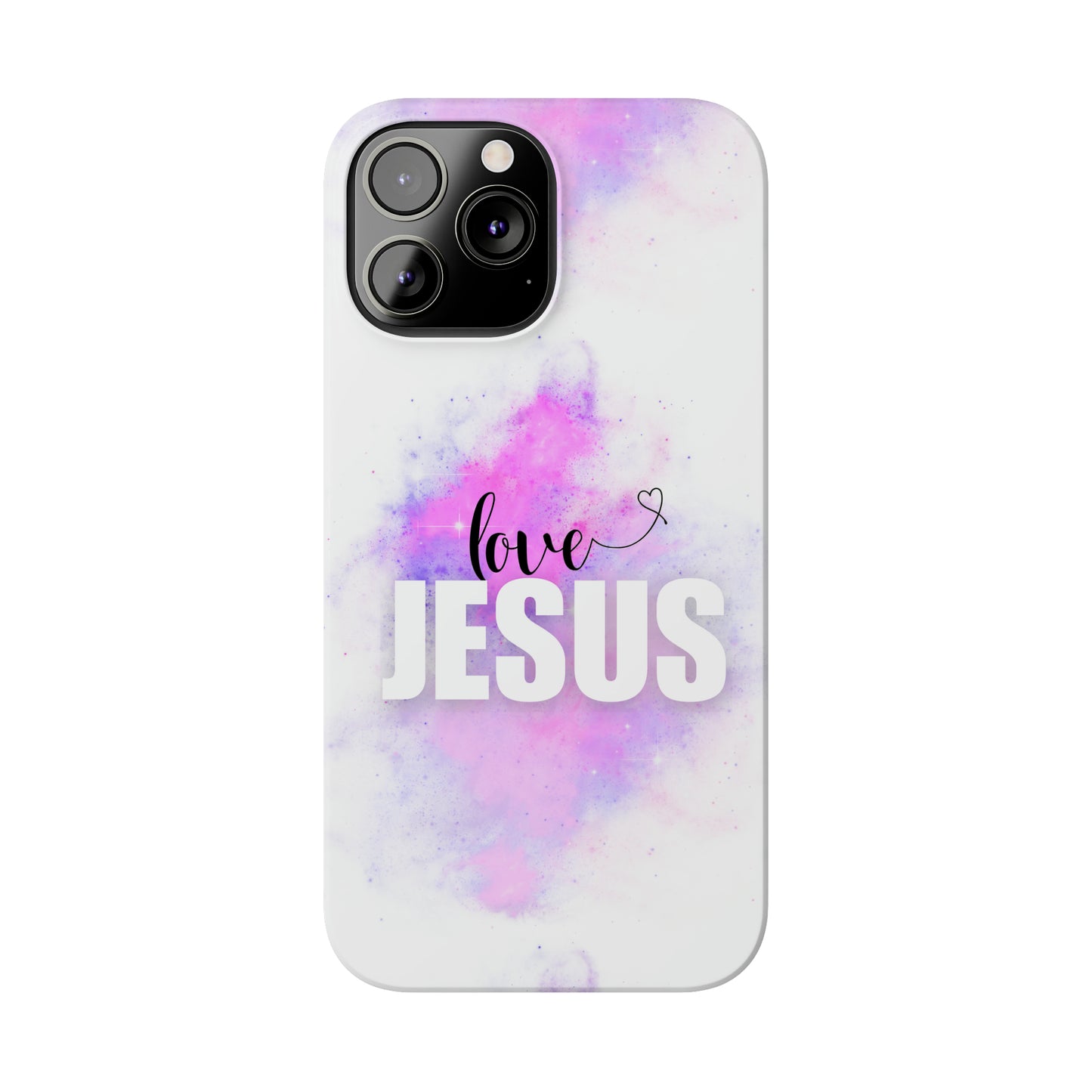 Love Jesus Slim Phone Case