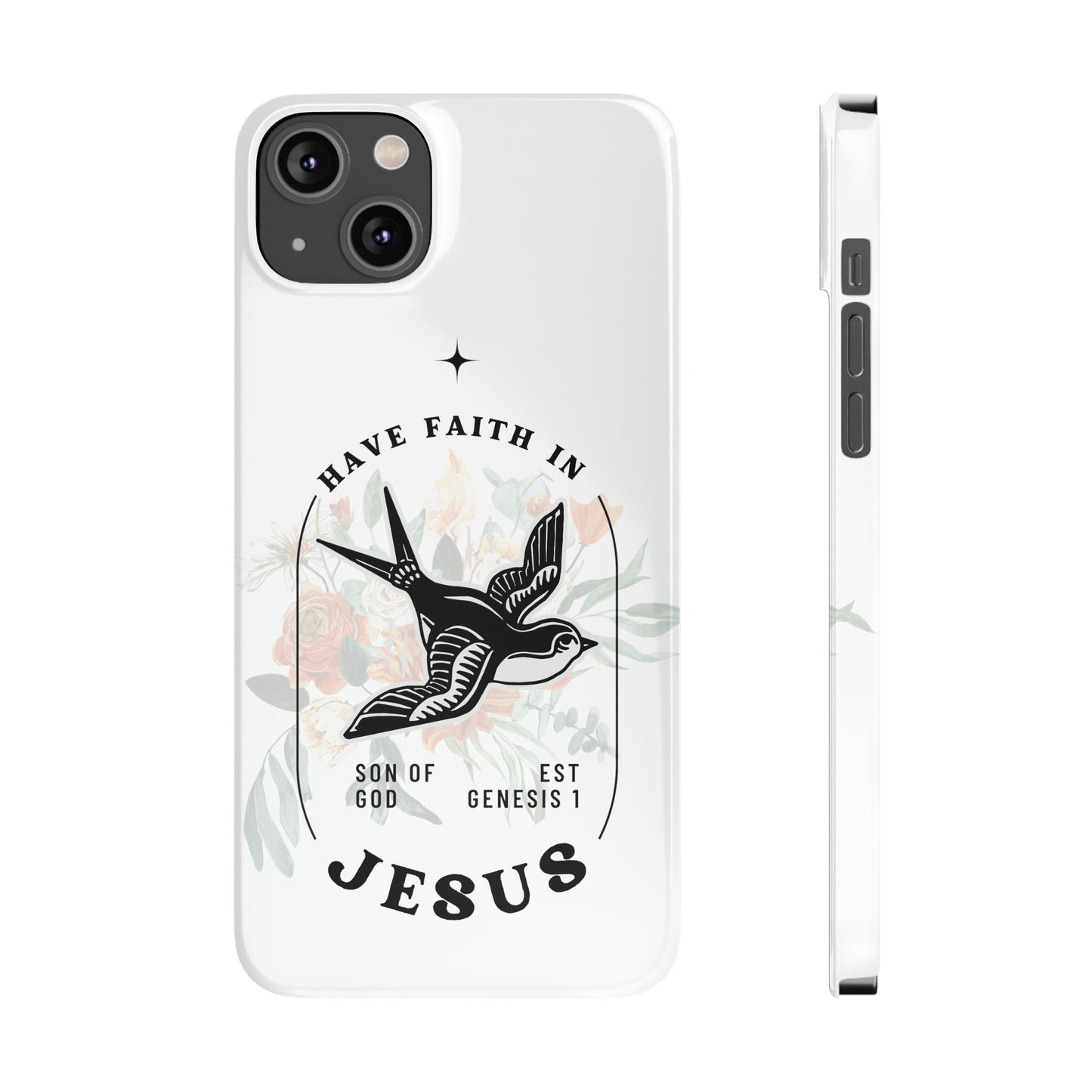 Bible Verses Phone Case Minimalist, Christian Aesthetic iPhone Cases, Jesus Saves Phone Case, Vintage Tattoo Style