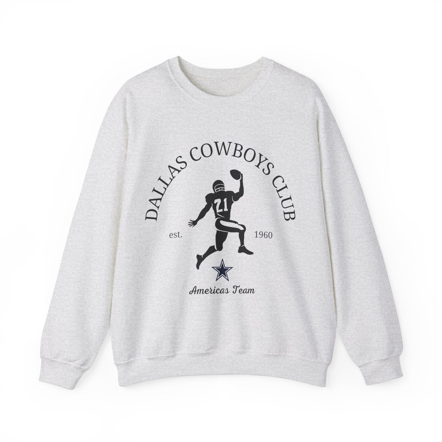 Original Vintage Cowboys Sweatshirt, Cowboys Cowgirls, Distressed Crewneck, Cowboys Western, Mascot, Men and Womens Sweatshirt, Unisex Fit