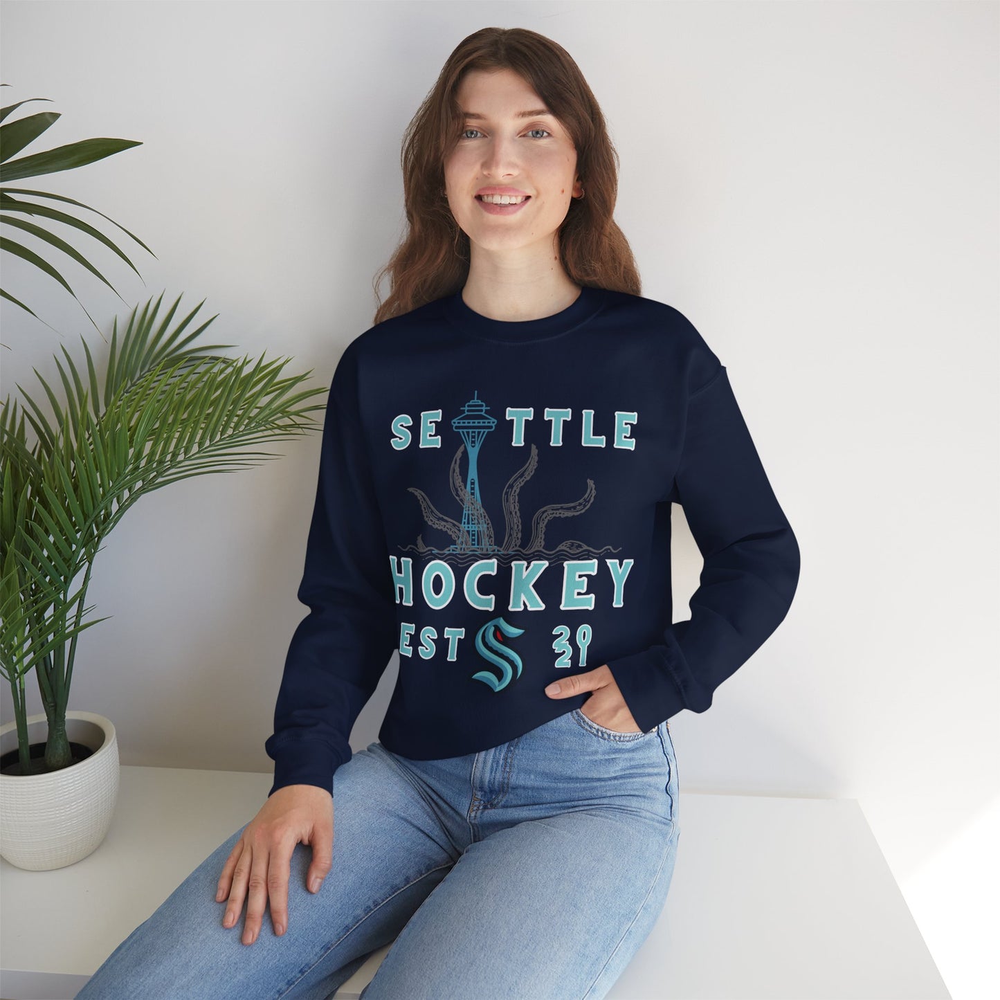 Seattle Hockey Shirt, Seattle Hockey Sweatshirt, Kraken Fan Gear, Seattle Kraken Gift, Seattle Hockey T-Shirt, Seattle Hoodie