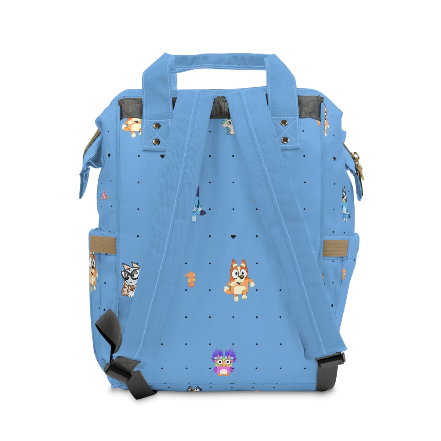 Bluey and Bingo Diaper Backpack, Bingo Backpack, Bluey Baby Bag, Toddler Bag, Bingo Baby Bag, Grannies Bluey