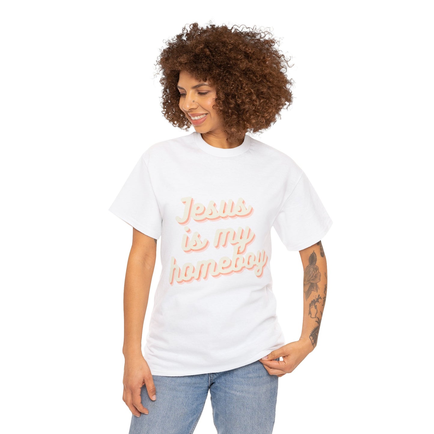 Jesus Is My Homeboy: Adult Tee