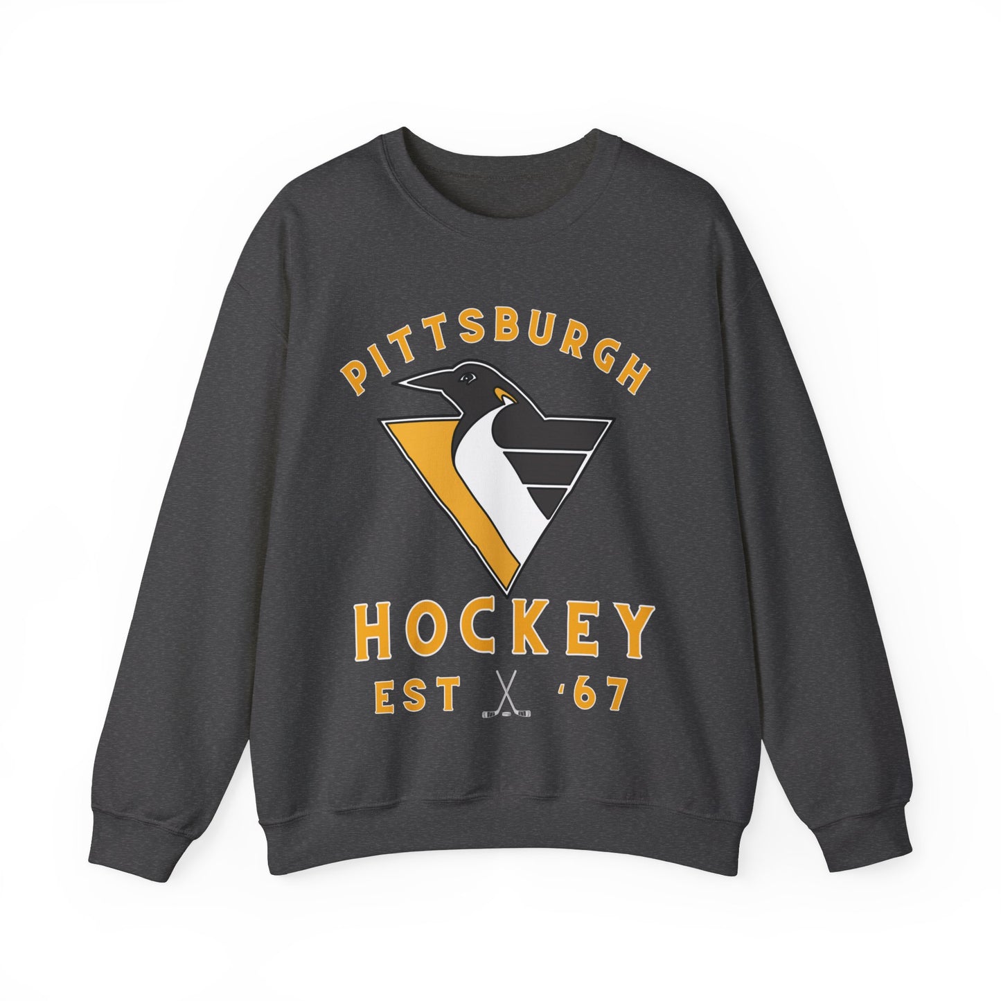 Penguins Hockey Sweatshirt, Pittsburgh Hockey Shirt, Penguins Retro Hockey Sweatshirt, Throwback Penguins Gear, NHL Hoodie