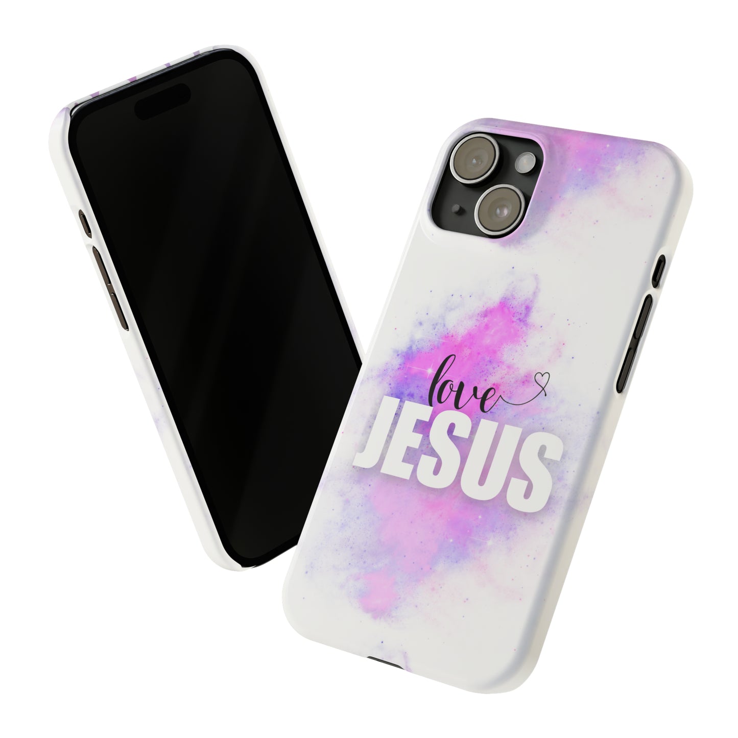 Love Jesus Slim Phone Case