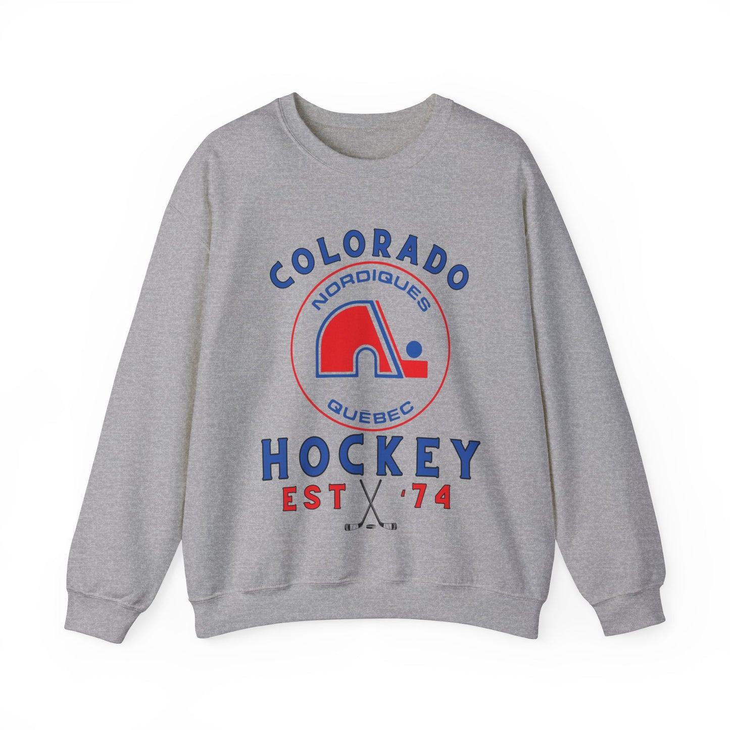 Avalanche Sweatshirt, Colorado Avalanche Hockey Shirt, Colorado Retro Hockey Sweatshirt, Throwback Colorado Gear, NHL Hoodie