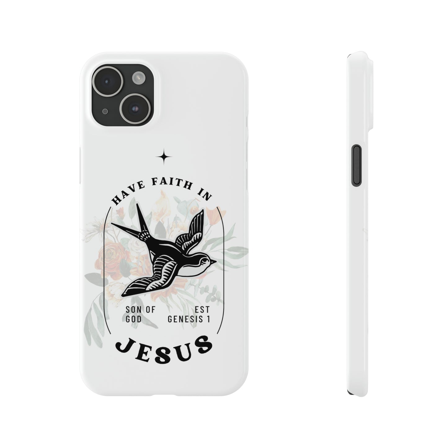 Bible Verses Phone Case Minimalist, Christian Aesthetic iPhone Cases, Jesus Saves Phone Case, Vintage Tattoo Style