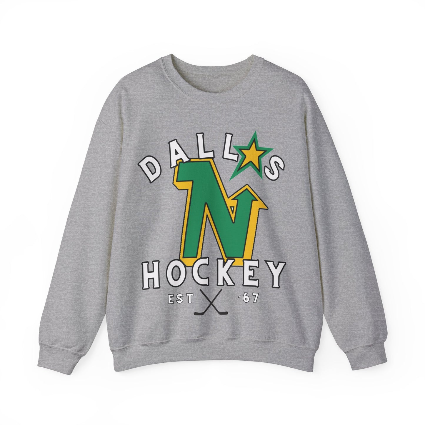 OG North Stars Hockey Sweatshirt, Dallas Hockey Shirt, Stars Retro Hockey Sweatshirt, Throwback Dallas Gear, NHL Hoodie