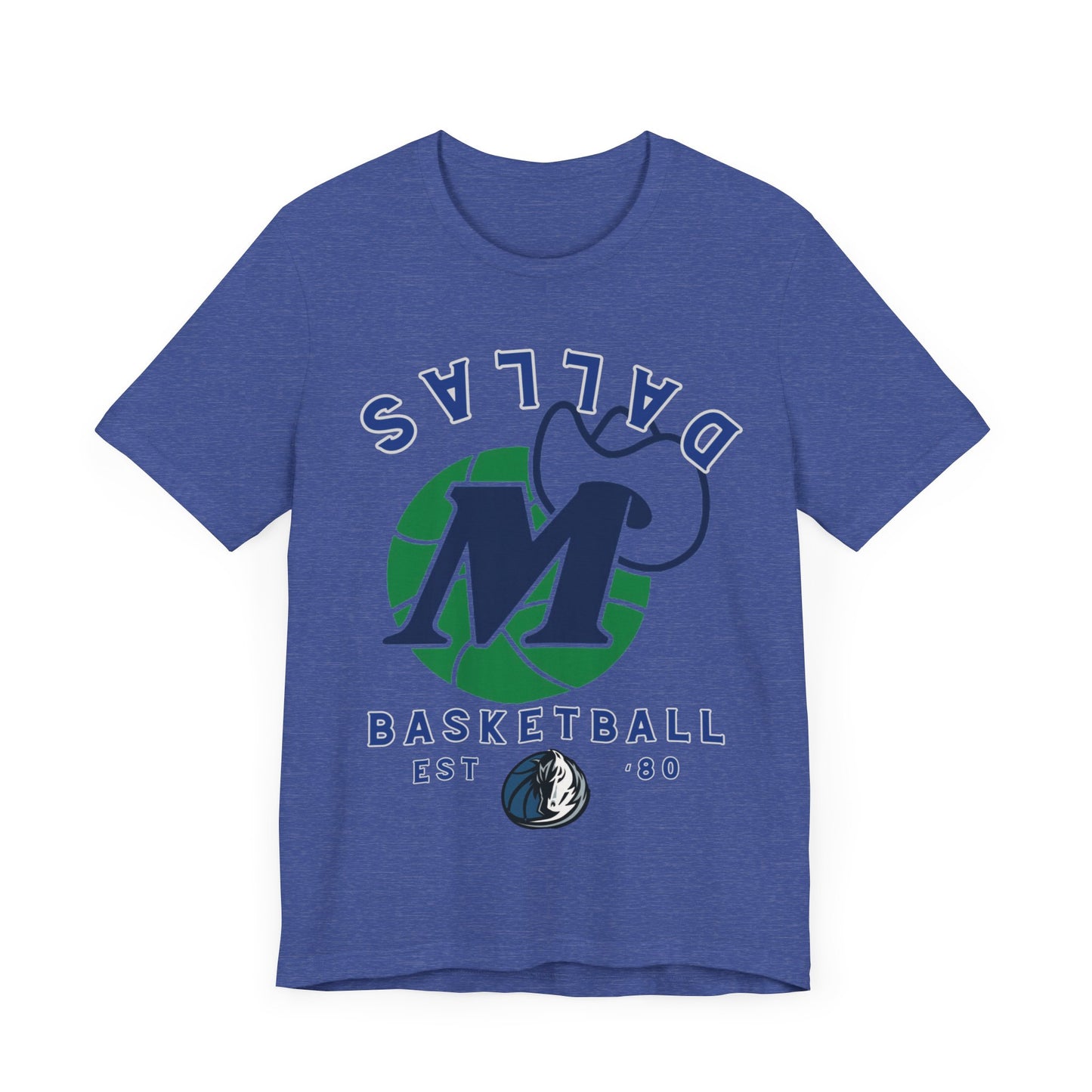 Vintage Dallas Mavs Shirt, Dallas Maverick Shirt, MegaFan Gift, Retro Vintage Basketball Fan, Dallas Mavs, Boho Dallas Mavs