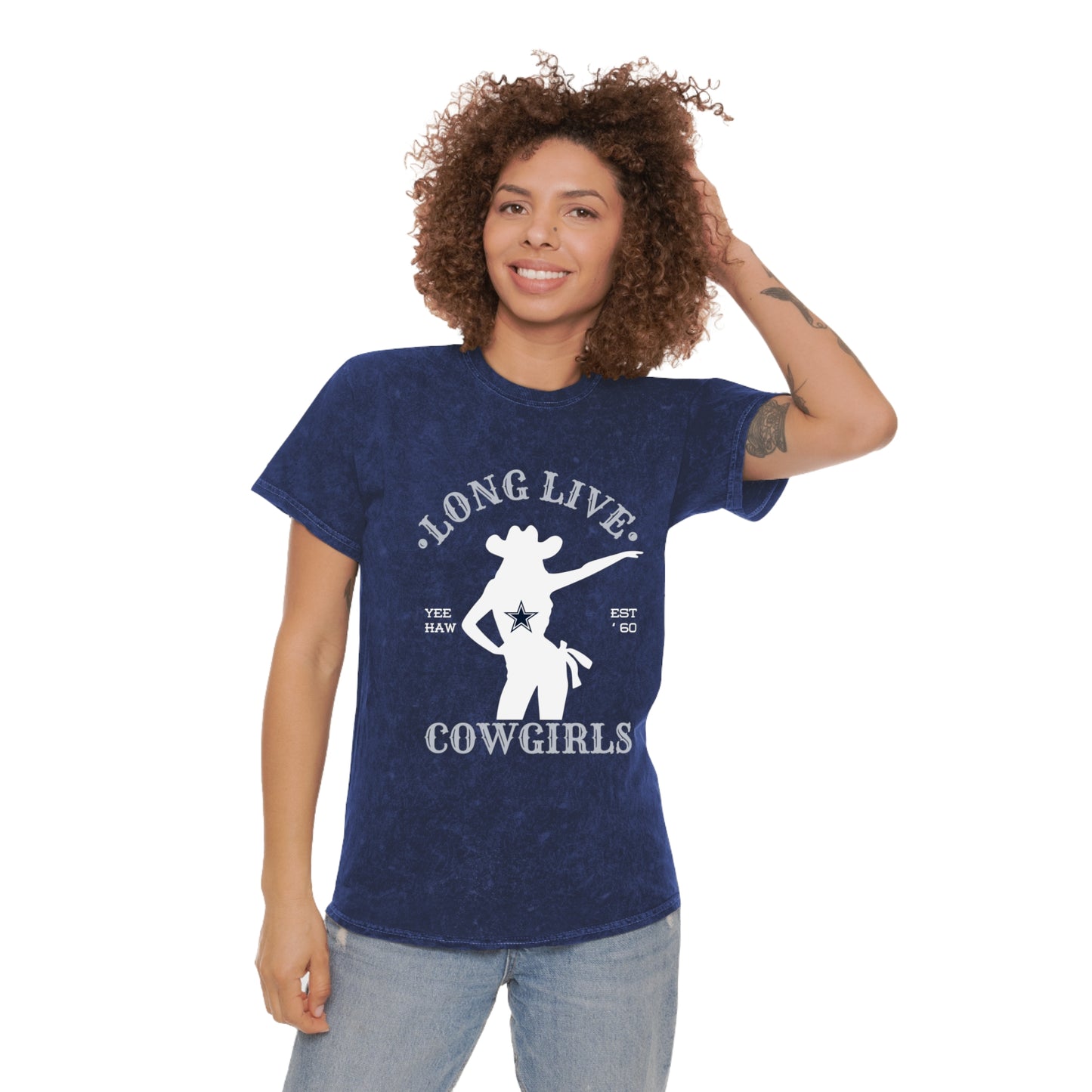 Dallas Cowboys Cheerleaders Shirt Cowboys Cheer Mineral Wash T-Shirt Dallas Cheerleaders Tee