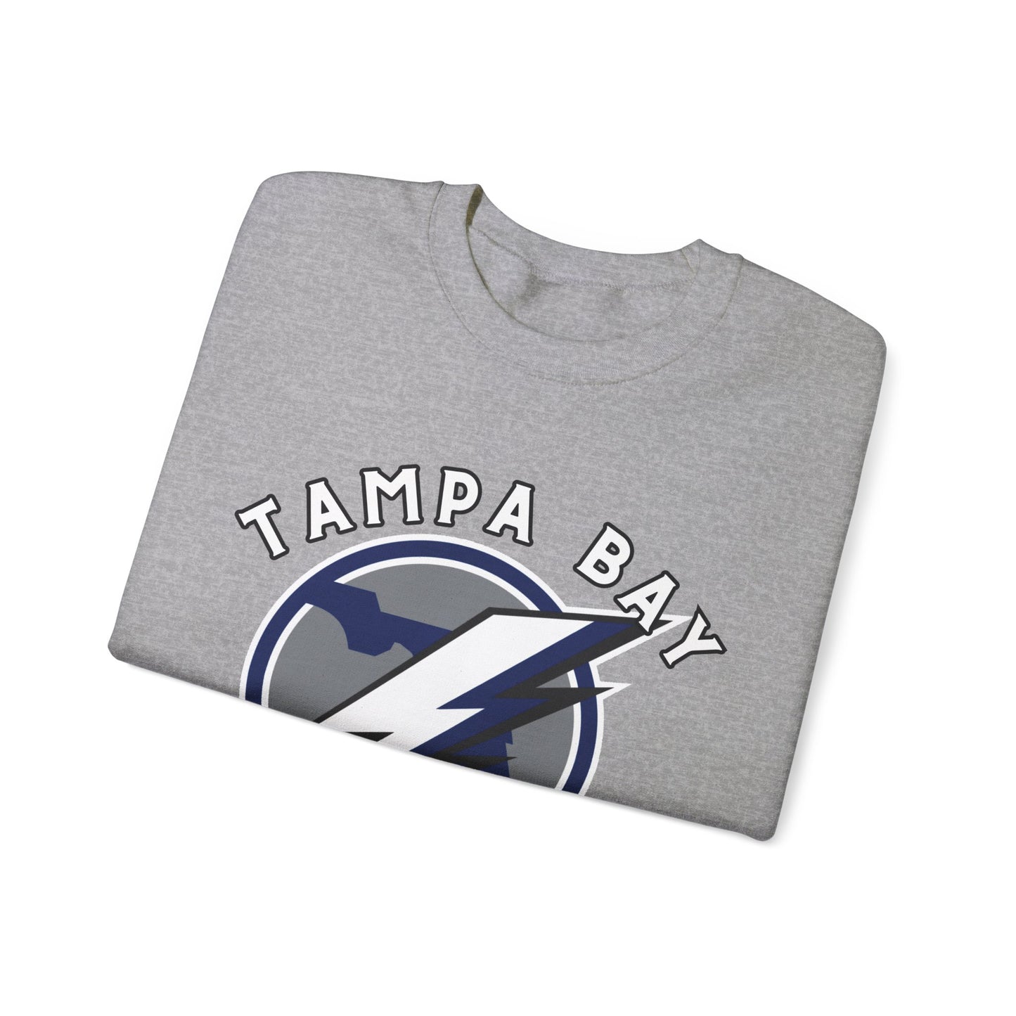 Tampa Sweatshirt - Lightening Hockey Sweatshirt - Retro Tampa Hockey Crewneck - Ice Hockey Sweatshirt - Vintage Tampa Sweatshirt Playoff Gear