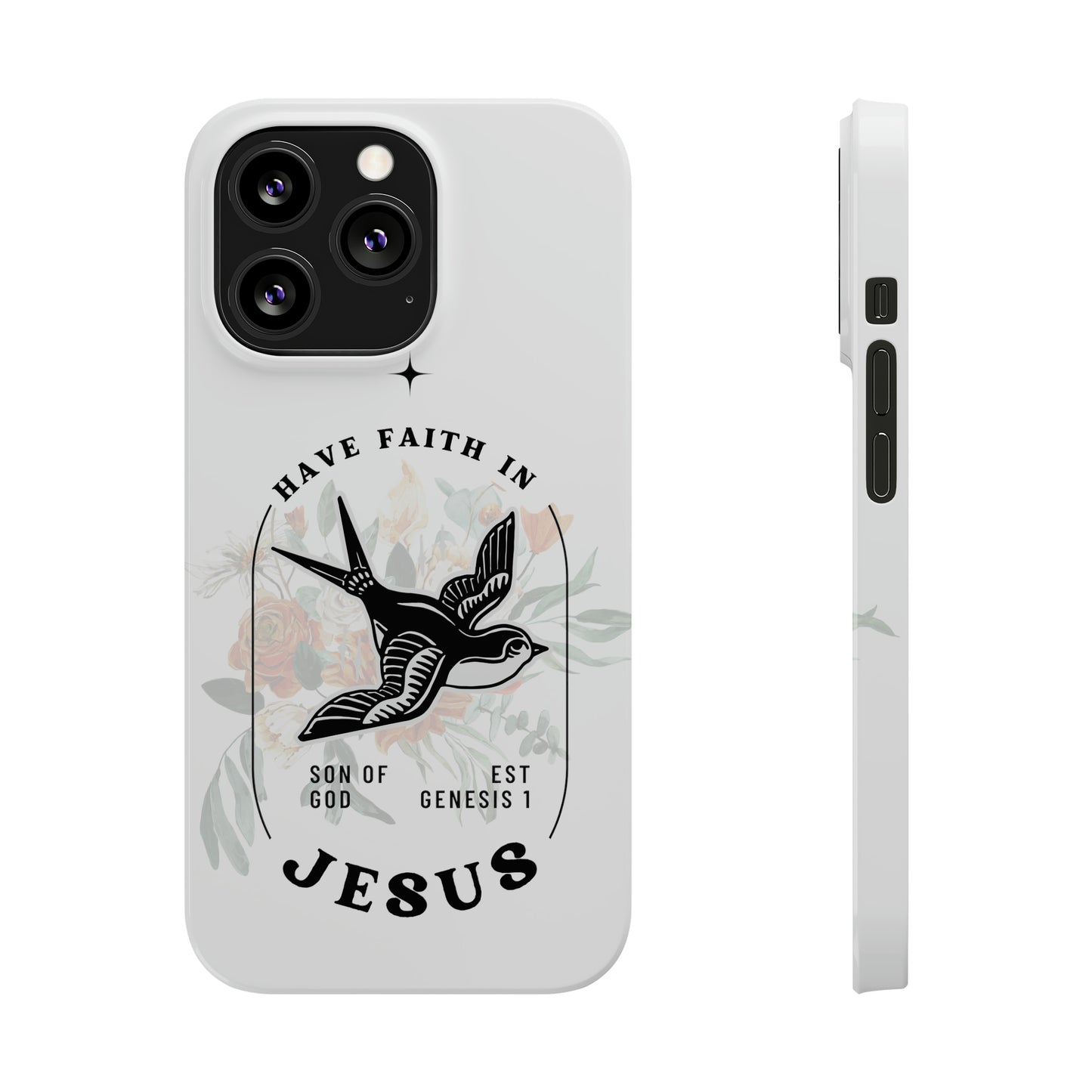 Bible Verses Phone Case Minimalist, Christian Aesthetic iPhone Cases, Jesus Saves Phone Case, Vintage Tattoo Style