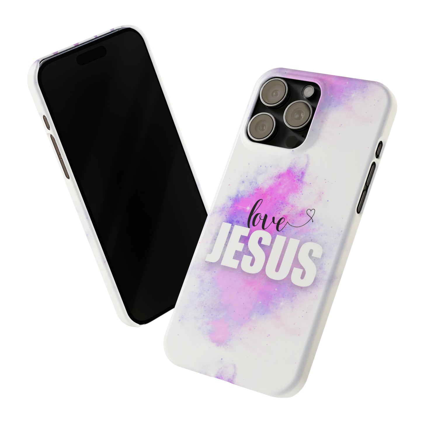 Love Jesus Slim Phone Case