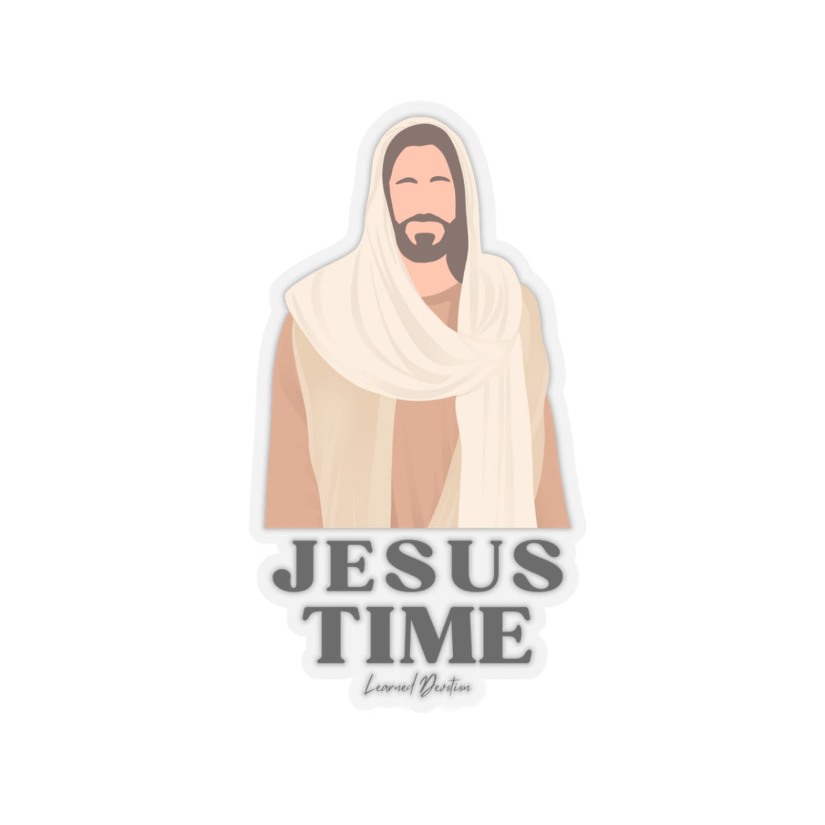 Jesus Time Sticker