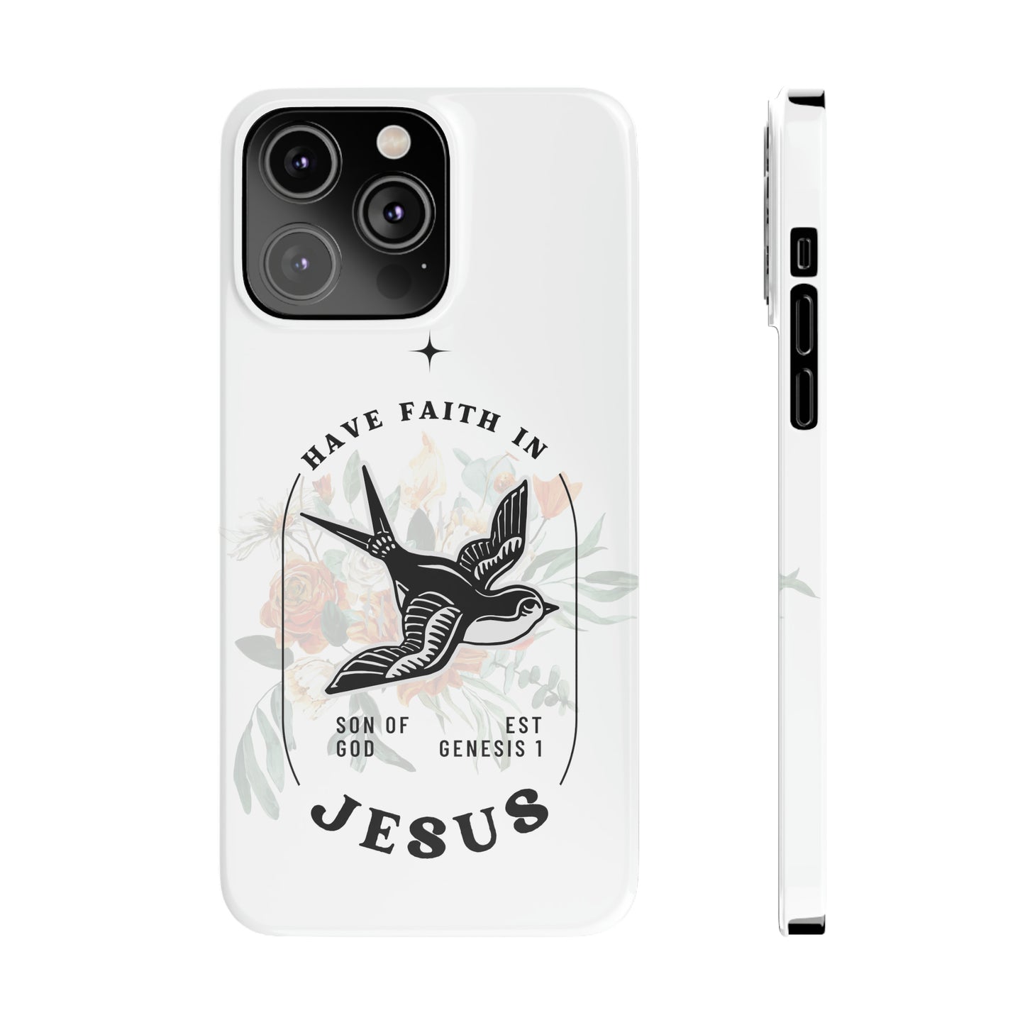 Bible Verses Phone Case Minimalist, Christian Aesthetic iPhone Cases, Jesus Saves Phone Case, Vintage Tattoo Style