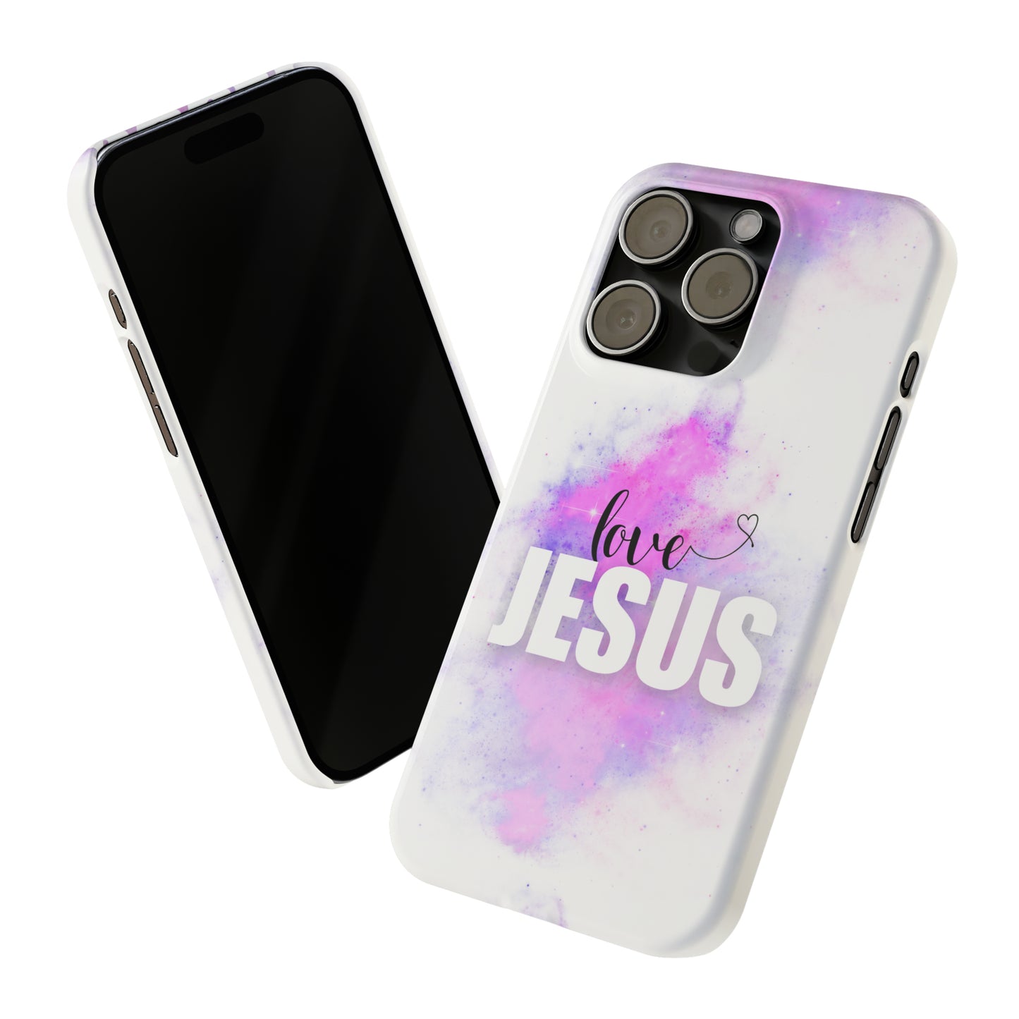 Love Jesus Slim Phone Case