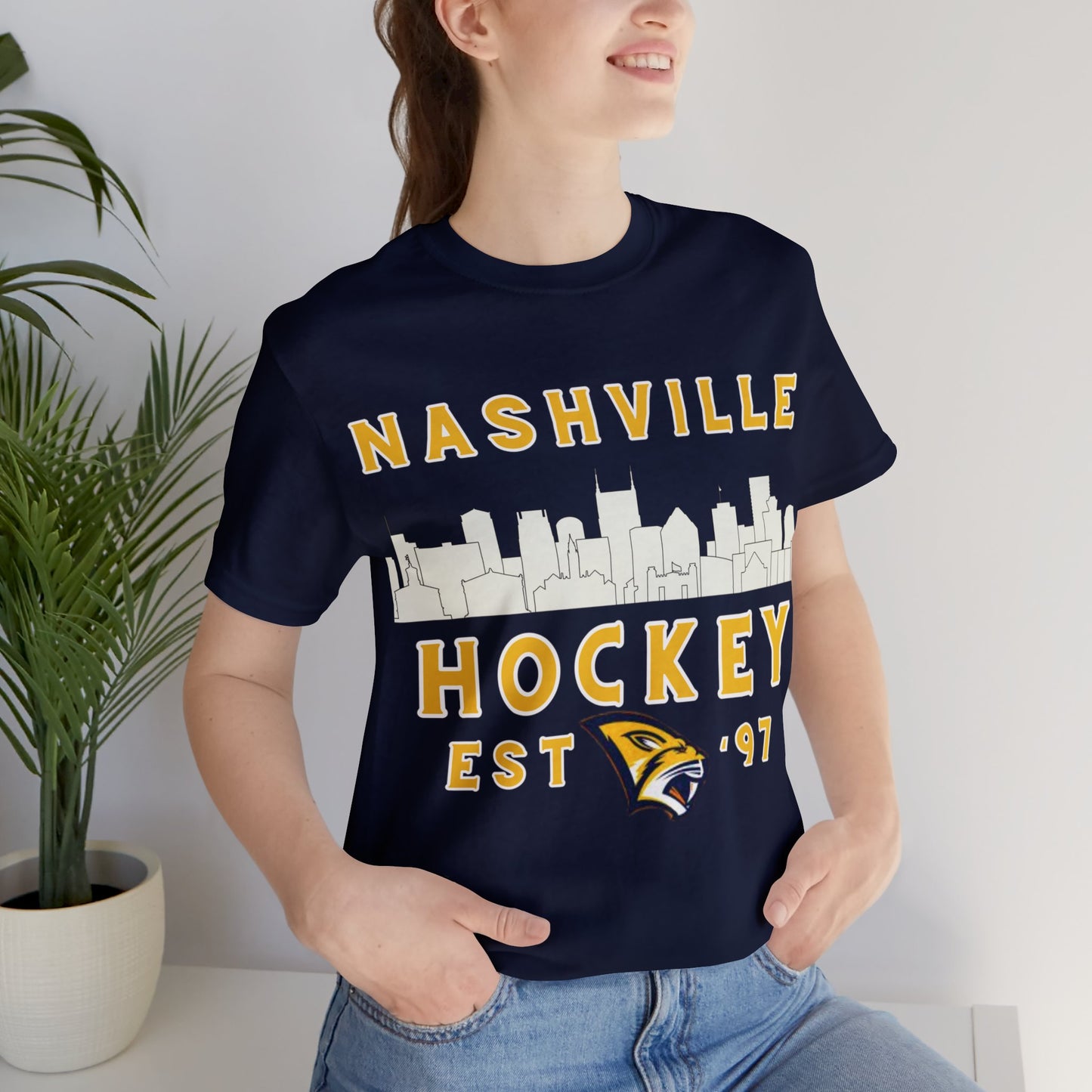 Predators Hockey Tee, Nashville Hockey Shirt, Predators Hockey Sweatshirt, Nashville Fan Gear, Predators Hoodie