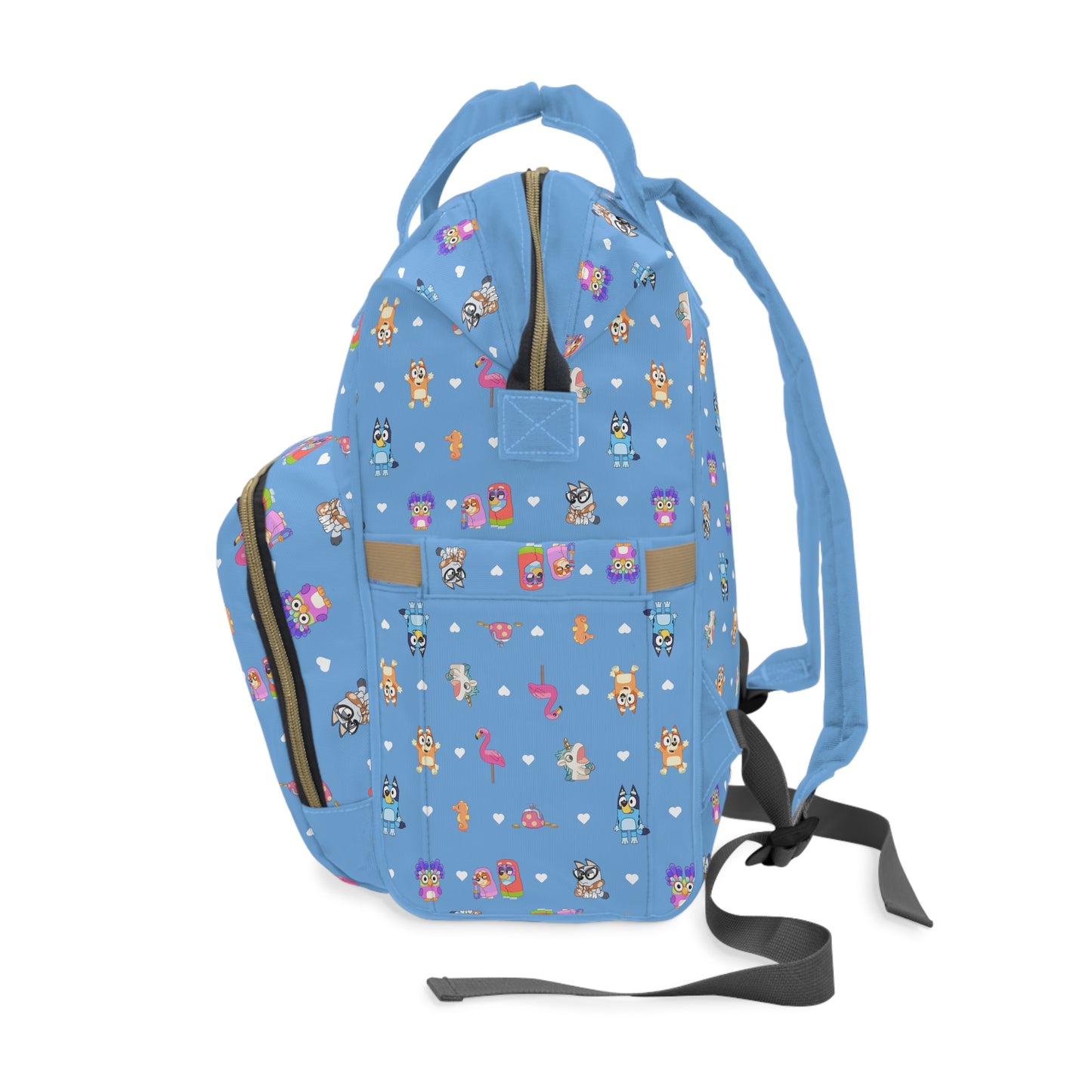 Bluey and Bingo Diaper Backpack, Bingo Backpack, Bluey Baby Bag, Toddler Bag, Bingo Baby Bag, Grannies Bluey