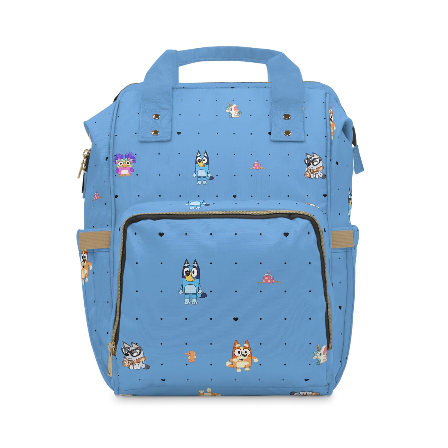 Bluey and Bingo Diaper Backpack, Bingo Backpack, Bluey Baby Bag, Toddler Bag, Bingo Baby Bag, Grannies Bluey