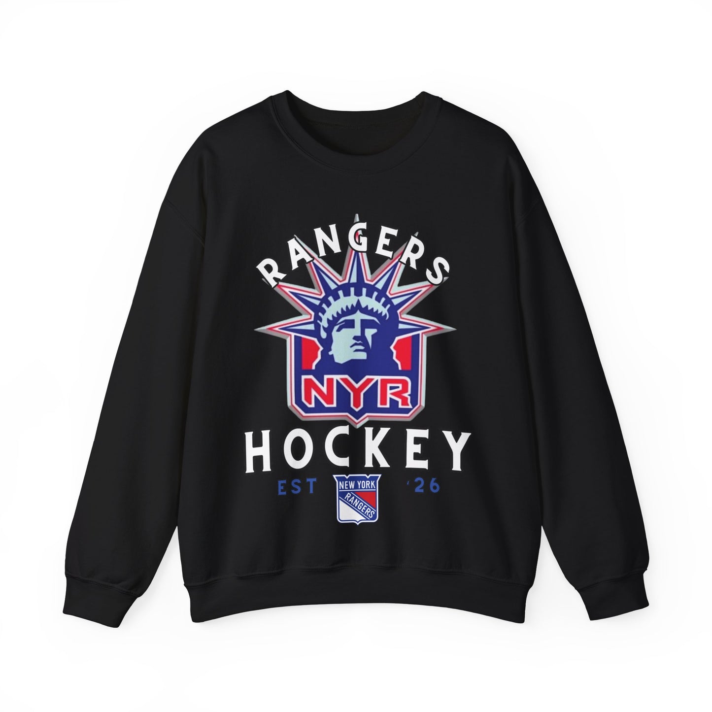 NY Rangers Hockey Sweatshirt, NY Hockey Shirt, Rangers Retro Hockey Sweatshirt, Rangers Fan Gear, NY Hoodie