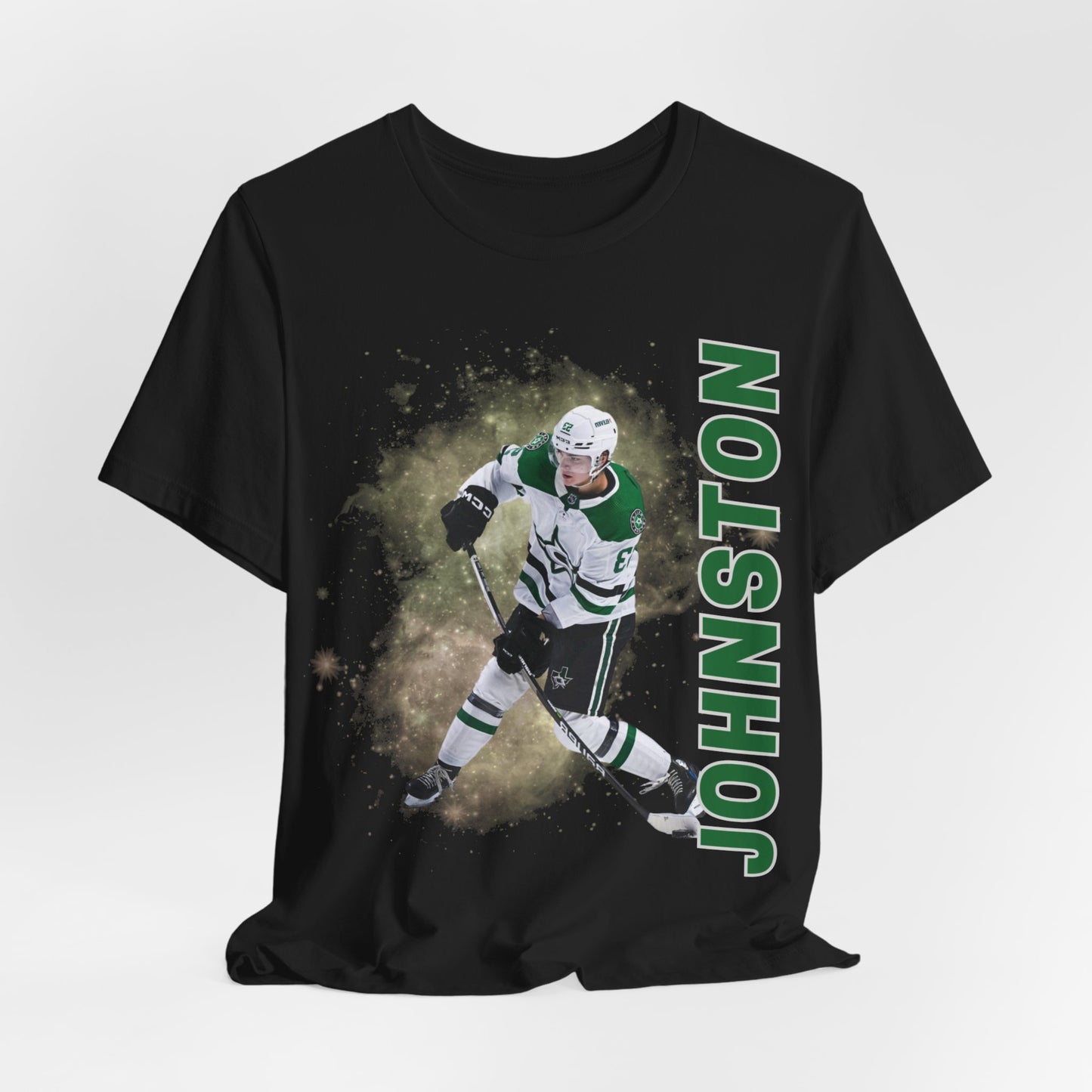 Wyatt Johnston Dallas Hockey Shirt, Star Hockey Shirt, MegaFan Gift, Retro Vintage Hockey Fan, Dallas Stars