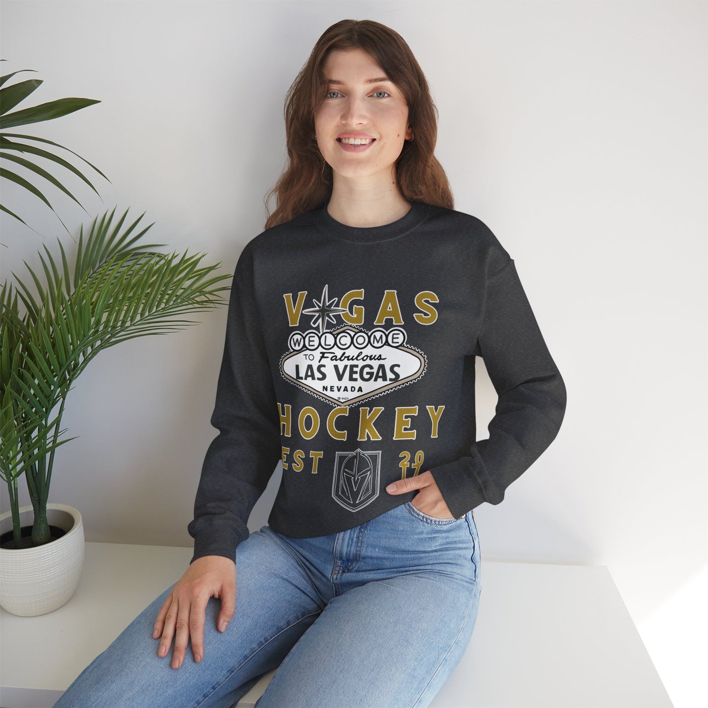 Vegas Golden Knights Hockey Sweatshirt,Vegas Hockey Shirt, Golden Knights Retro Hockey Sweatshirt, Vegas Fan Gear, NY Hoodie