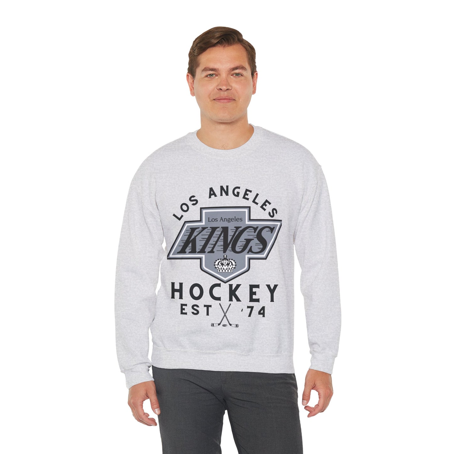 LA Kings Sweatshirt, LA Kings Hockey Shirt, Kings Retro Hockey Sweatshirt, Throwback Kings Gear, NHL Hoodie