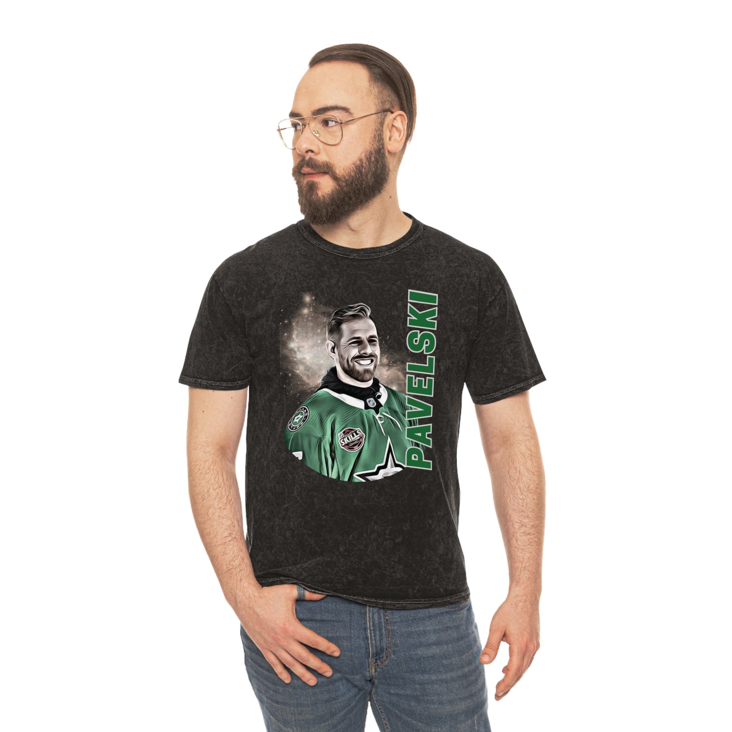 Joe Pavelski Dallas Stars Dallas Hockey Pavs Mineral Wash T-Shirt