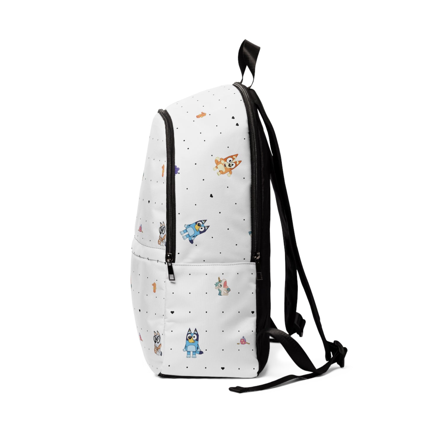 Chicc Bluey  and Bingo Backpack, Bluey and Bingo Themed Tote, Bluey Bag, Bingo Overnighter, Bingo and Bluey Shoulder Bag, Back To School Bluey