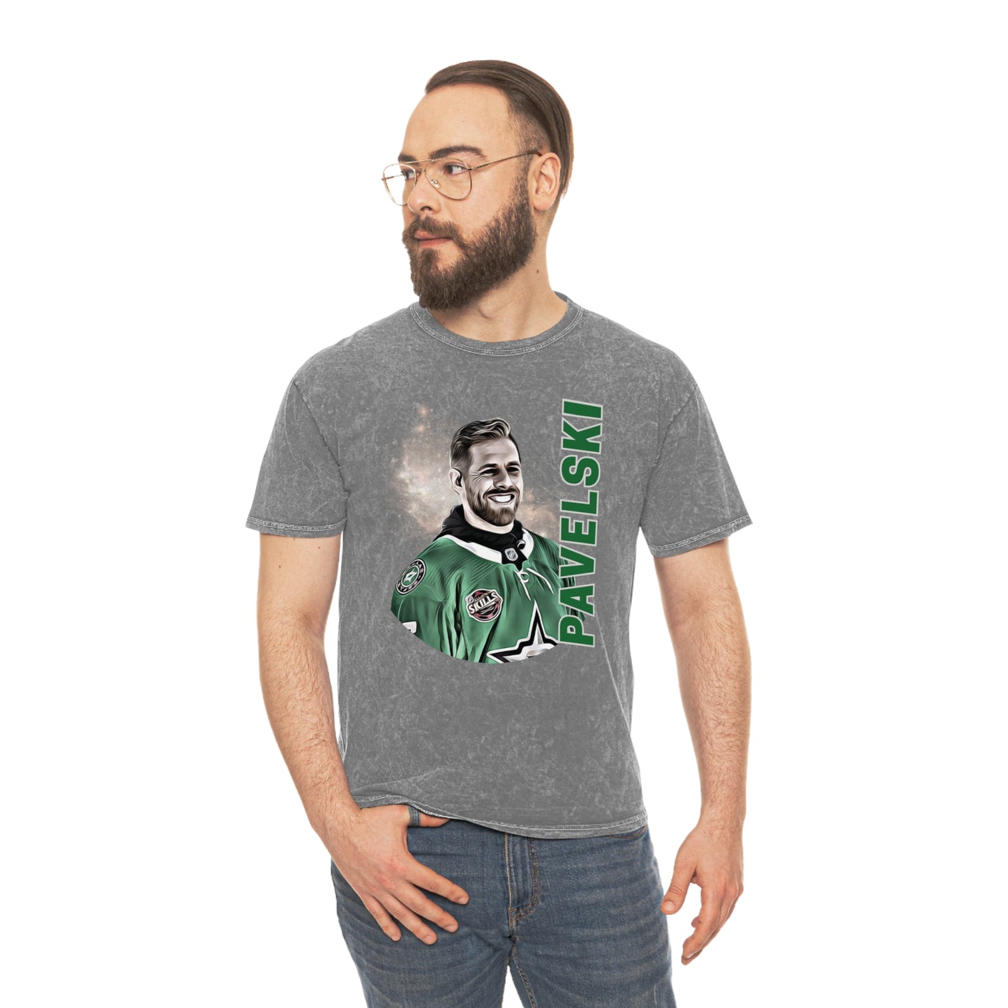 Joe Pavelski Dallas Stars Dallas Hockey Pavs Mineral Wash T-Shirt