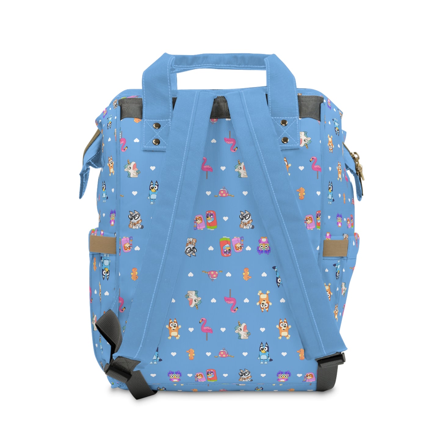 Bluey and Bingo Diaper Backpack, Bingo Backpack, Bluey Baby Bag, Toddler Bag, Bingo Baby Bag, Grannies Bluey