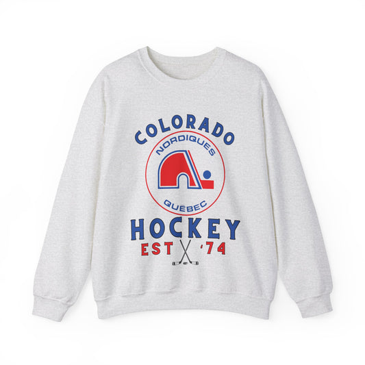 Avalanche Sweatshirt, Colorado Avalanche Hockey Shirt, Colorado Retro Hockey Sweatshirt, Throwback Colorado Gear, NHL Hoodie