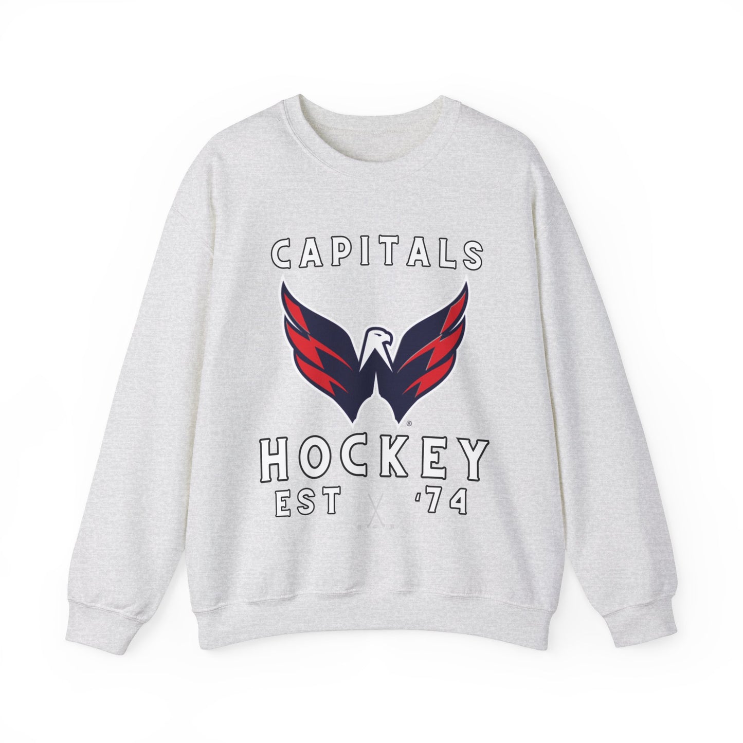 Capitals Hockey Sweatshirt, Washington DC Hockey Shirt, Capitals Retro Hockey Sweatshirt, Throwback Capitals Gear, NHL Hoodie