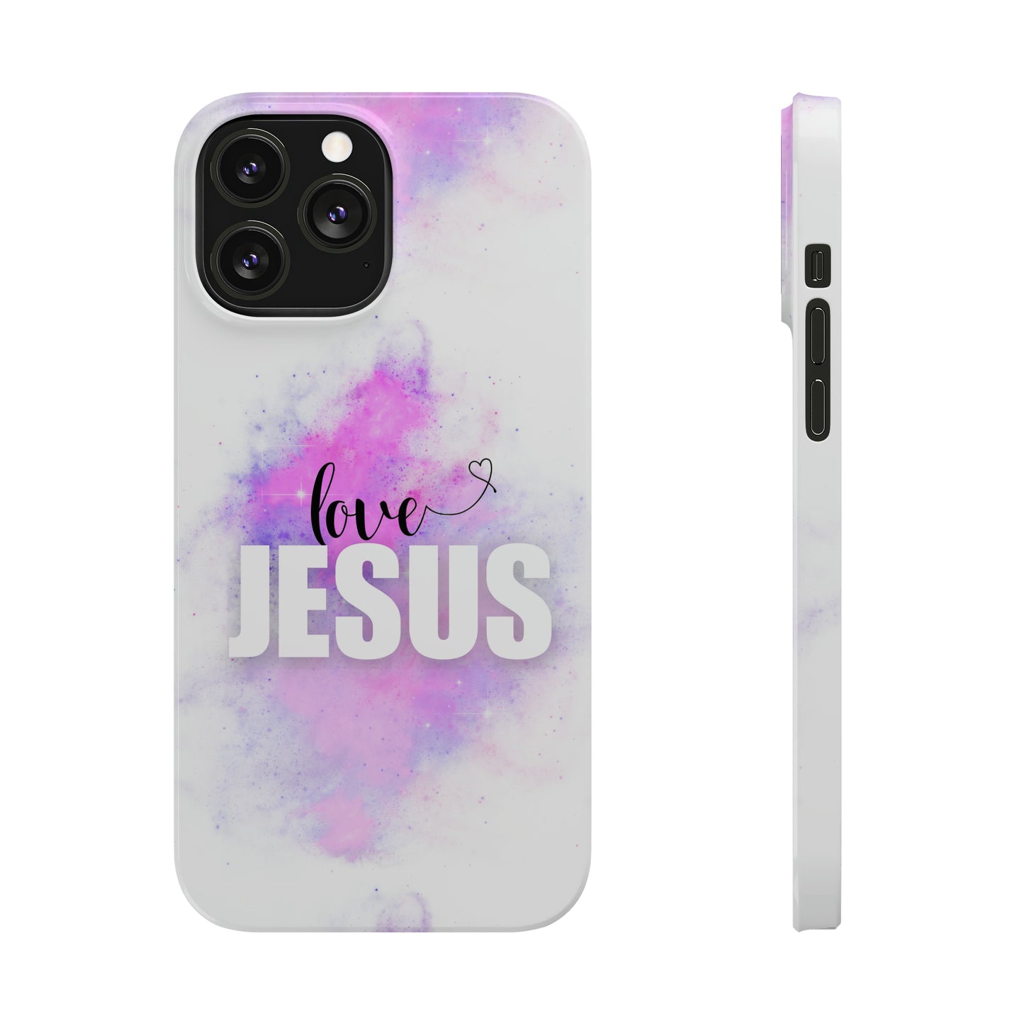 Love Jesus Slim Phone Case