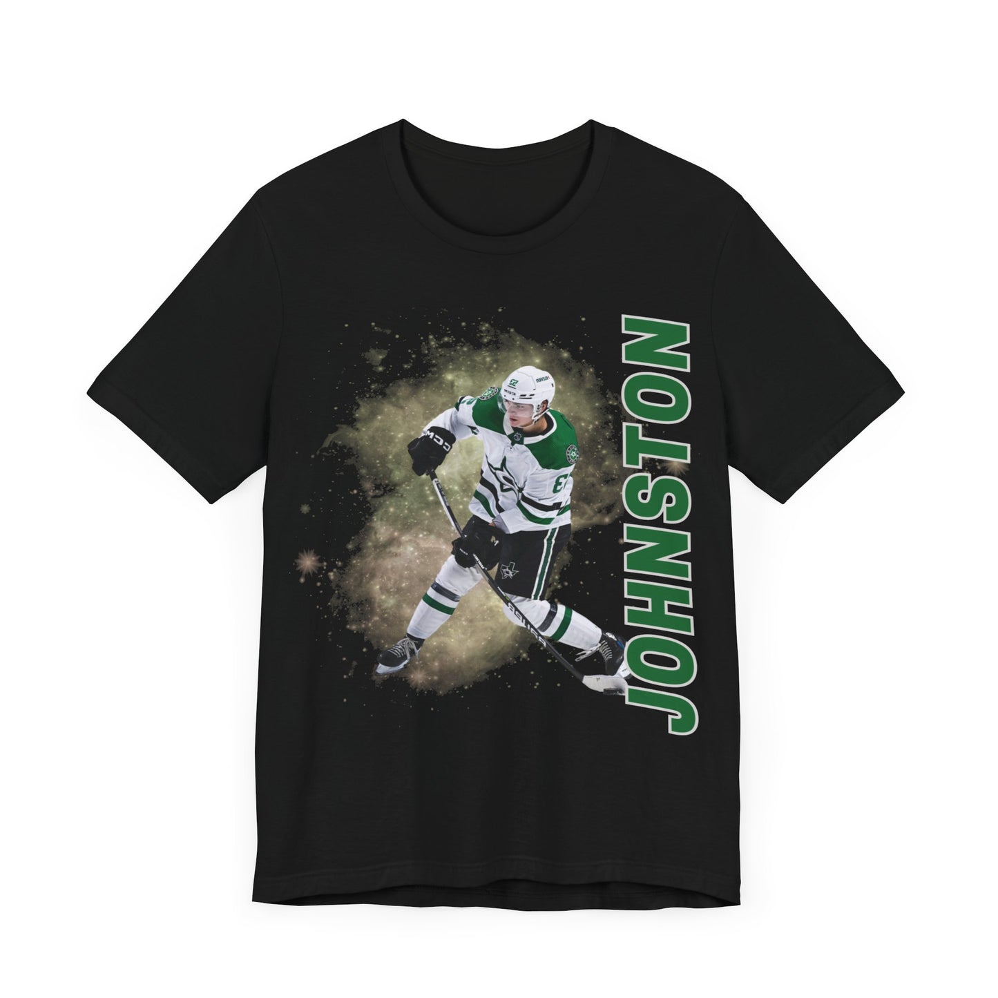 Wyatt Johnston Dallas Hockey Shirt, Star Hockey Shirt, MegaFan Gift, Retro Vintage Hockey Fan, Dallas Stars