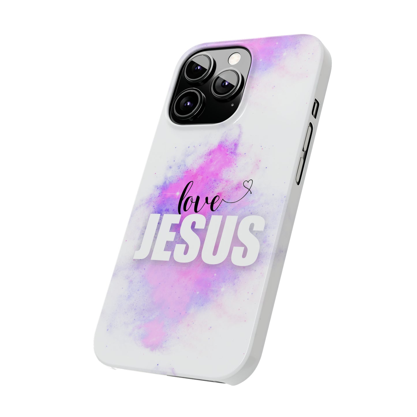 Love Jesus Slim Phone Case