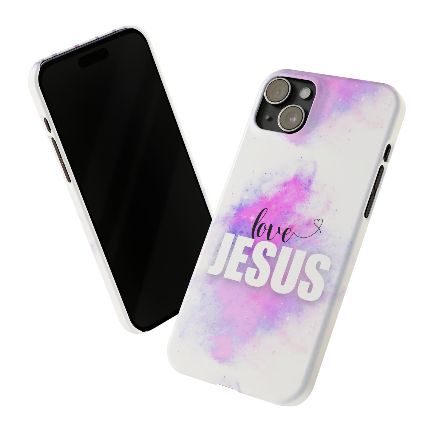 Love Jesus Slim Phone Case