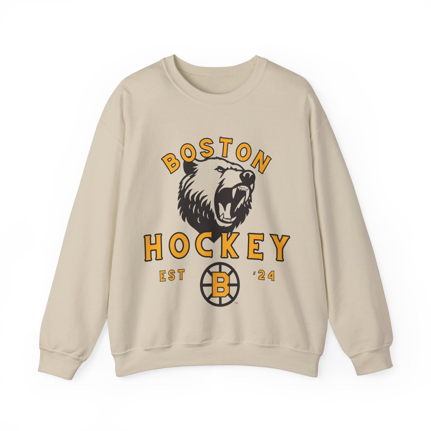 Bruins Hockey Sweatshirt, Boston Hockey Shirt, Bruins Retro Hockey Sweatshirt, Boston Fan Gear, Bruins Hoodie