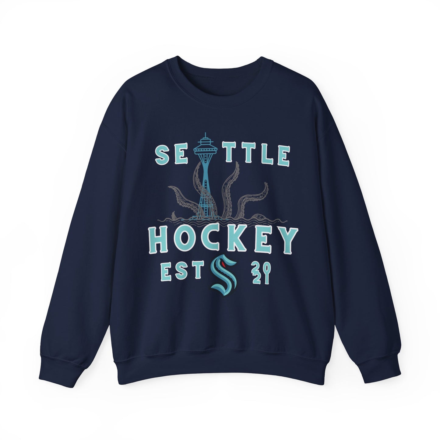 Seattle Hockey Shirt, Seattle Hockey Sweatshirt, Kraken Fan Gear, Seattle Kraken Gift, Seattle Hockey T-Shirt, Seattle Hoodie