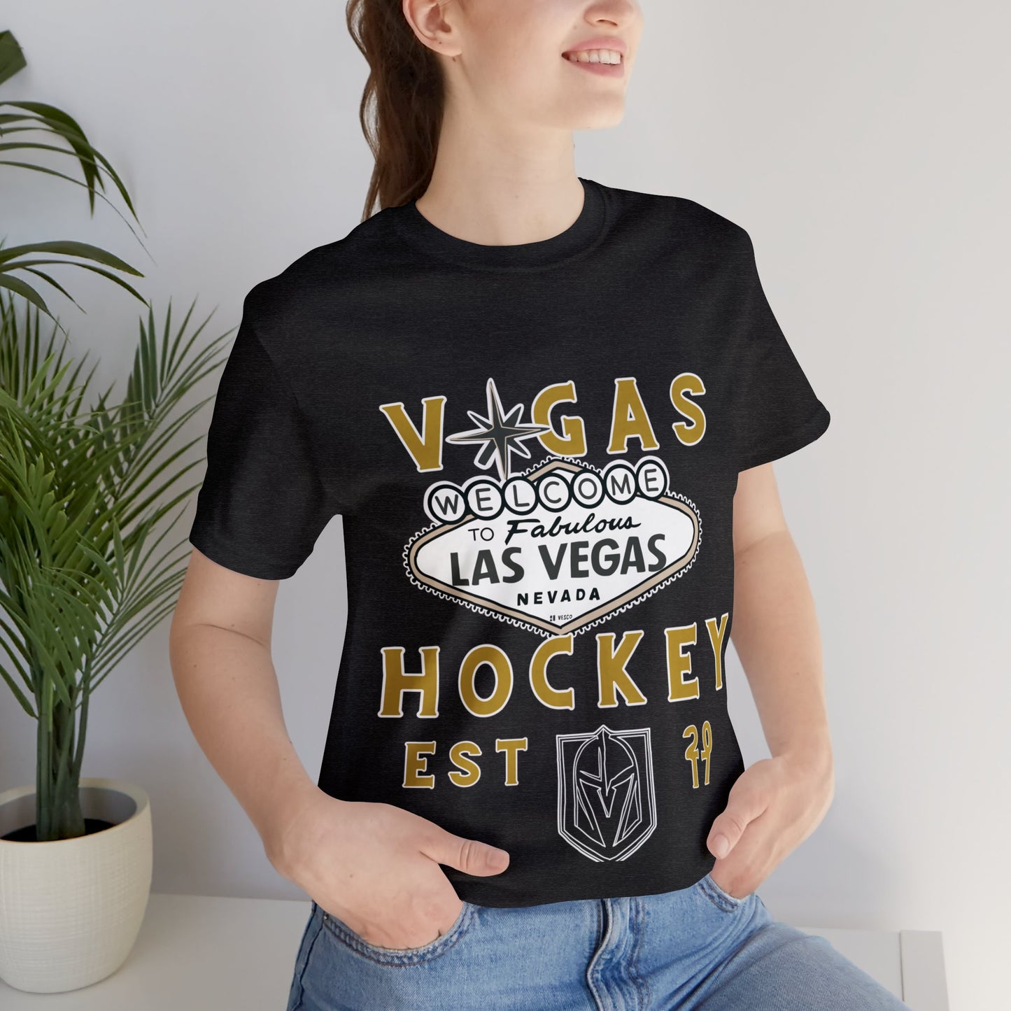 Vegas Hockey Shirt, Vegas Hockey Sweatshirt, Knights Fan Gear, Vegas Knights Gift, Golden Knights Hoodie