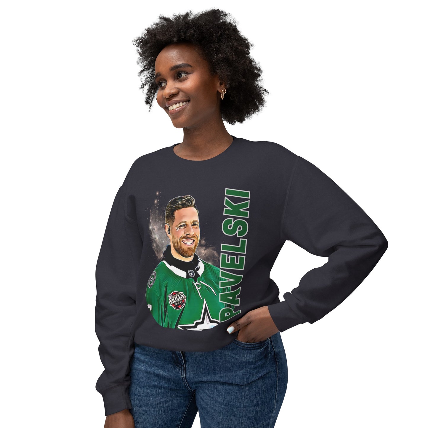 Joe Pavelski Dallas Stars Pavs Dallas Hockey Lightweight Crewneck Sweatshirt