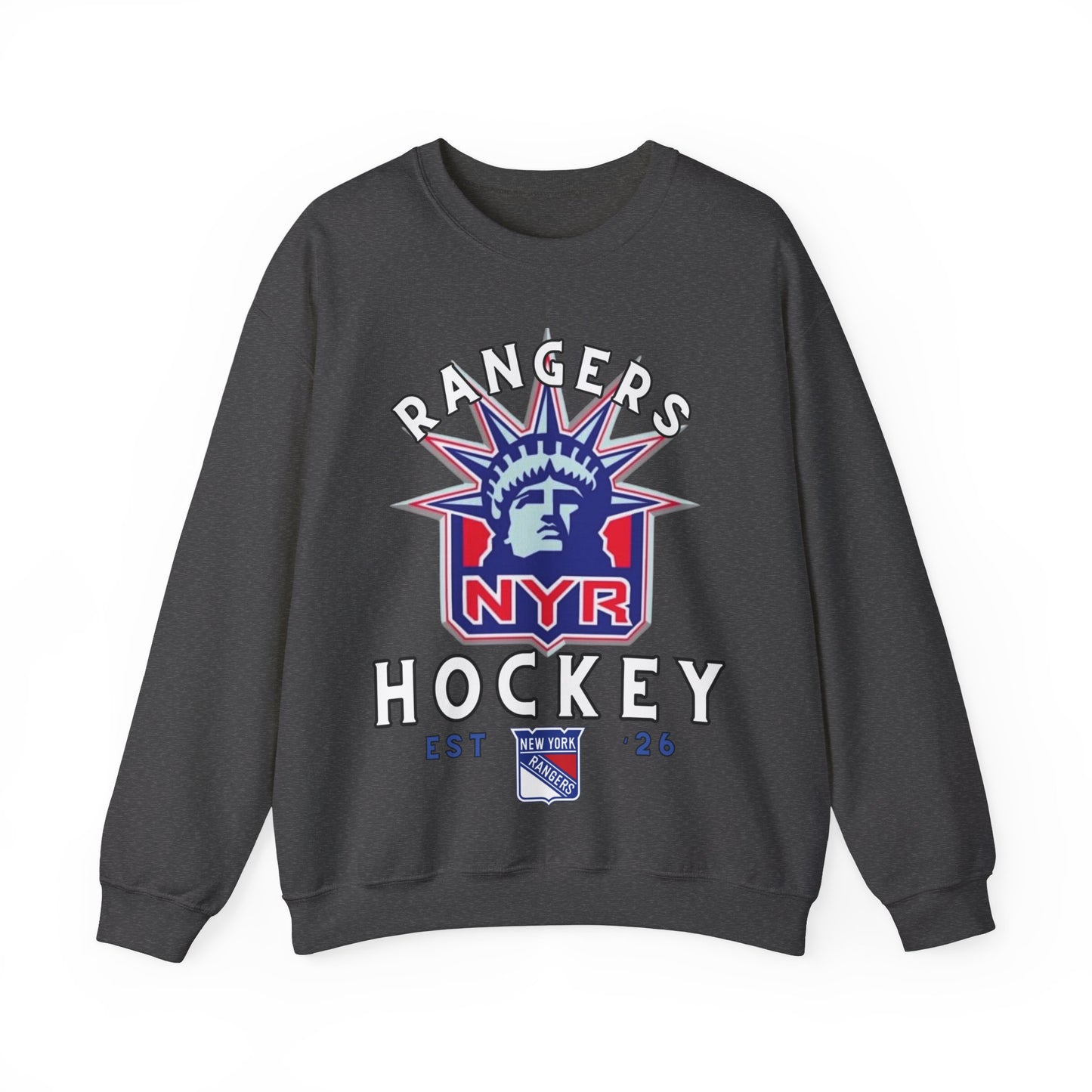 NY Rangers Hockey Sweatshirt, NY Hockey Shirt, Rangers Retro Hockey Sweatshirt, Rangers Fan Gear, NY Hoodie