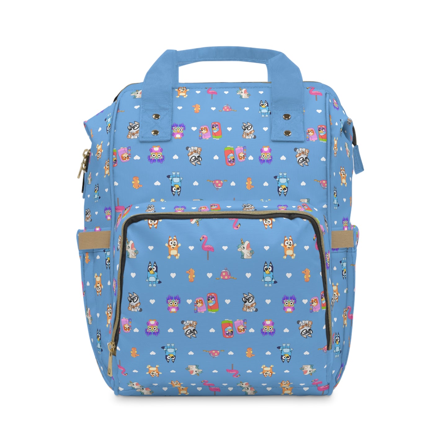 Bluey and Bingo Diaper Backpack, Bingo Backpack, Bluey Baby Bag, Toddler Bag, Bingo Baby Bag, Grannies Bluey