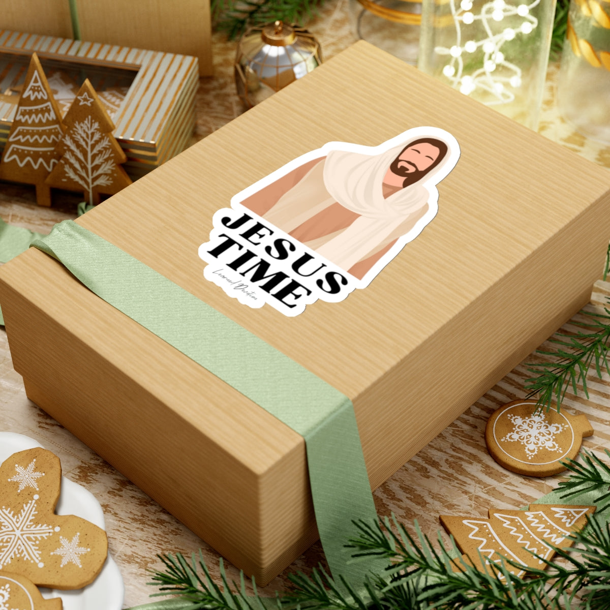 Jesus Time Sticker