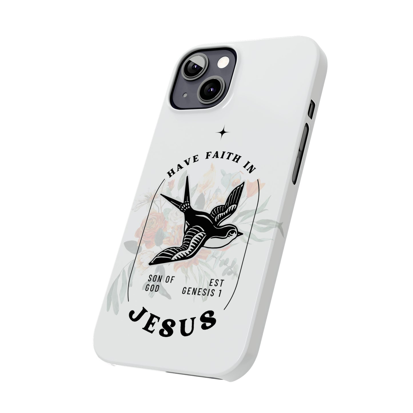 Bible Verses Phone Case Minimalist, Christian Aesthetic iPhone Cases, Jesus Saves Phone Case, Vintage Tattoo Style