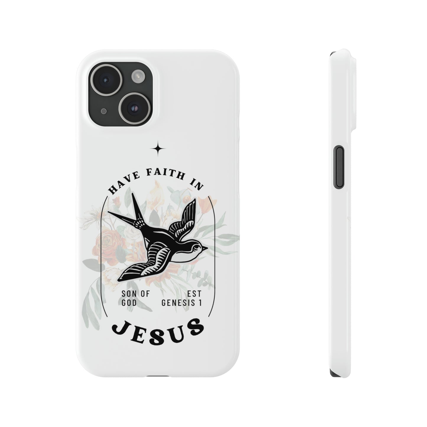 Bible Verses Phone Case Minimalist, Christian Aesthetic iPhone Cases, Jesus Saves Phone Case, Vintage Tattoo Style