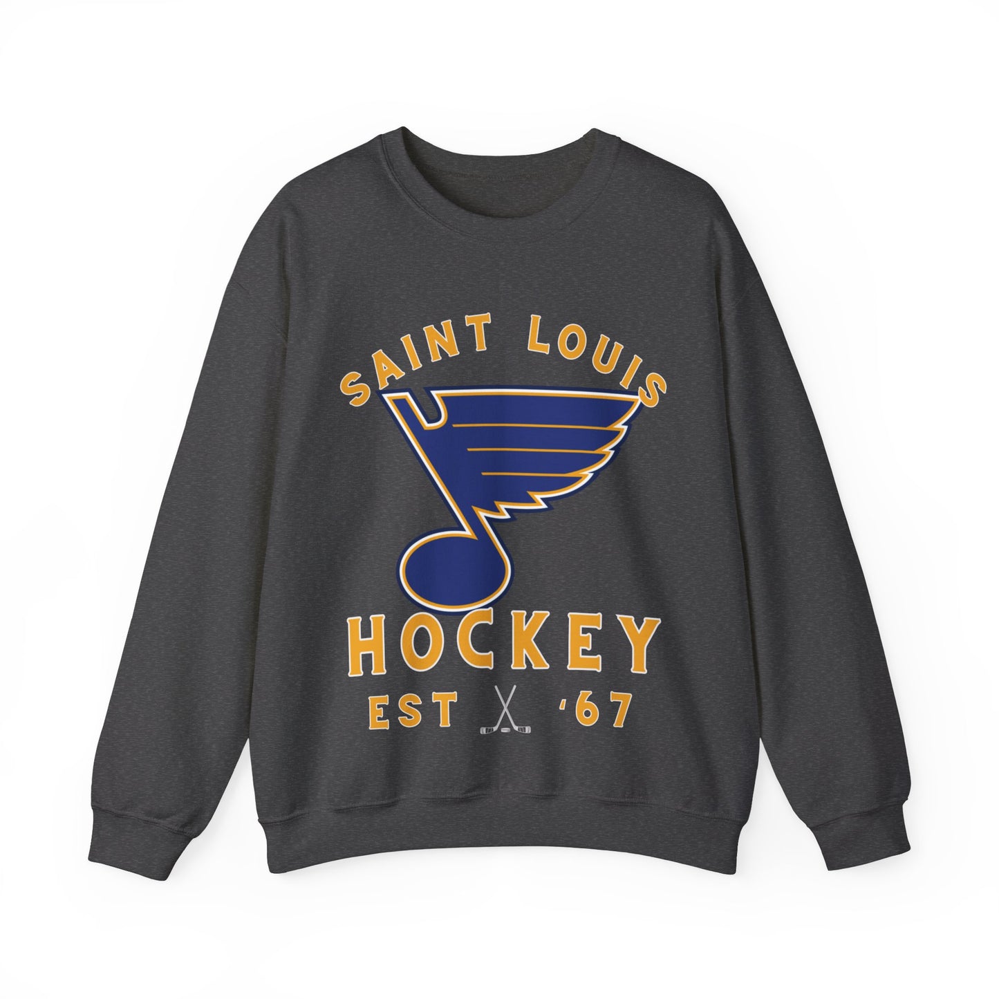 Blues Sweatshirt, Saint Louis Hockey Shirt, Blues Retro Hockey Sweatshirt, Throwback Saint Louis Gear, NHL Hoodie