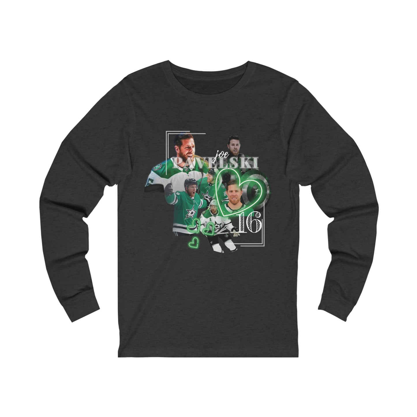 Joe Pavelski shirt Professional Ice Hockey Championship Tshirt Playoff Hockey Gear Dallas Stars Captain Shirt Crush Collage