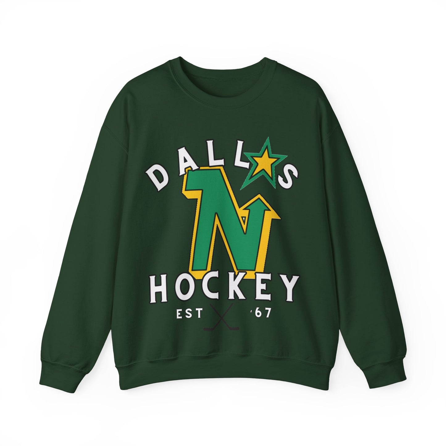 OG North Stars Hockey Sweatshirt, Dallas Hockey Shirt, Stars Retro Hockey Sweatshirt, Throwback Dallas Gear, NHL Hoodie